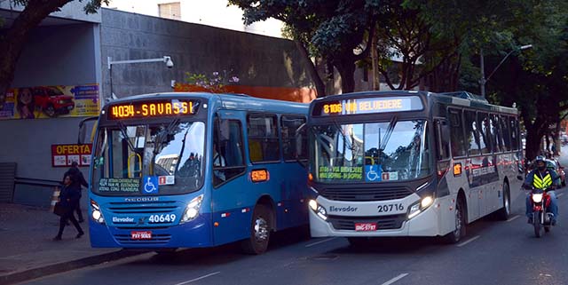 SetraBH anunciou ontem que duas empresas de ônibus da capital mineira não têm mais recursos para comprar o óleo diesel | Crédito: Charles Silva Duarte - Arquivo DC