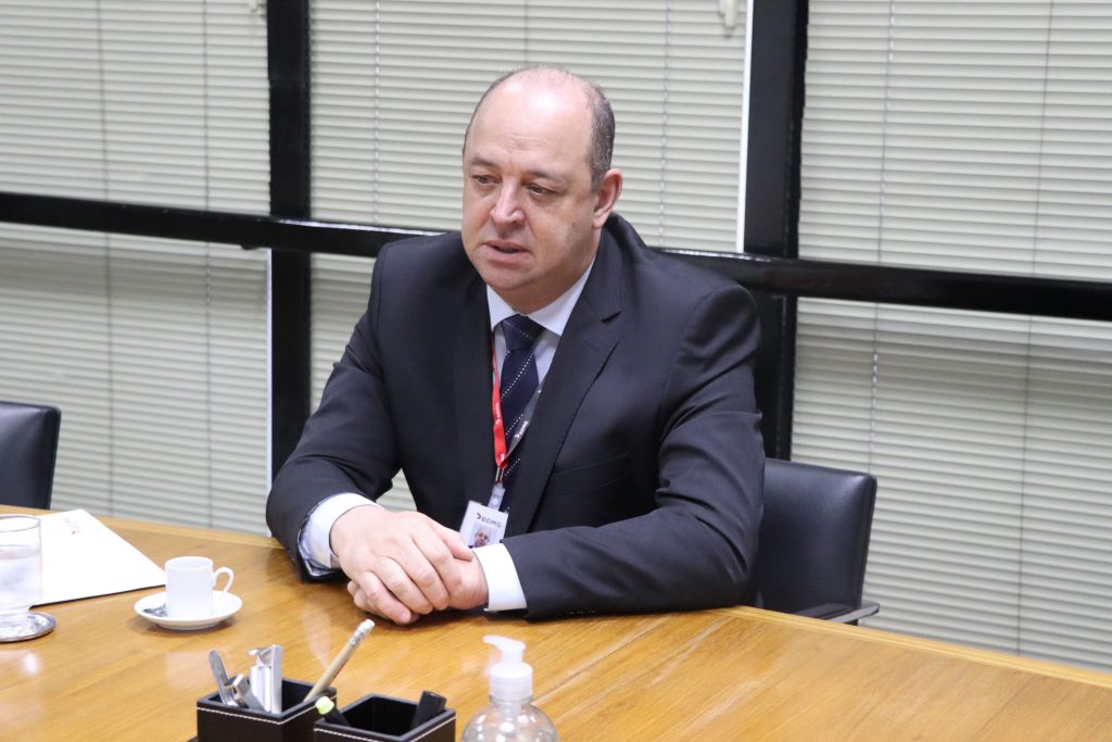 Diretor-presidente do BDMG, Marcelo Bomfim | Crédito: Bruno Simões