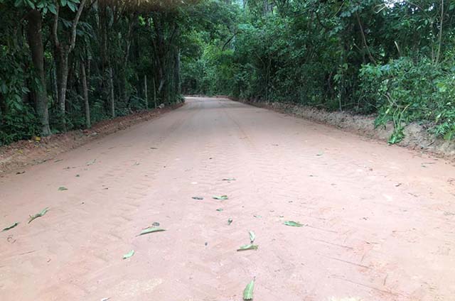 Asfalto ecológico é testado em Bom Despacho