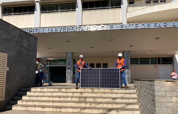 Investimento em usina fotovoltaica no HUCF pode reduzir custo da energia em 30%