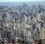 Vista aérea da cidade de Belo Horizonte