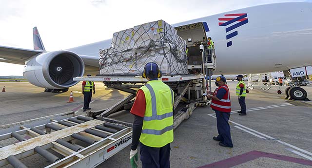Transporte de cargas sobe 54% no Aeroporto Internacional de BH