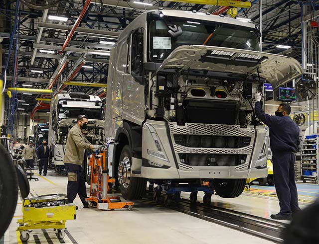 Volvo investirá R$ 1,5 bilhão no Brasil
