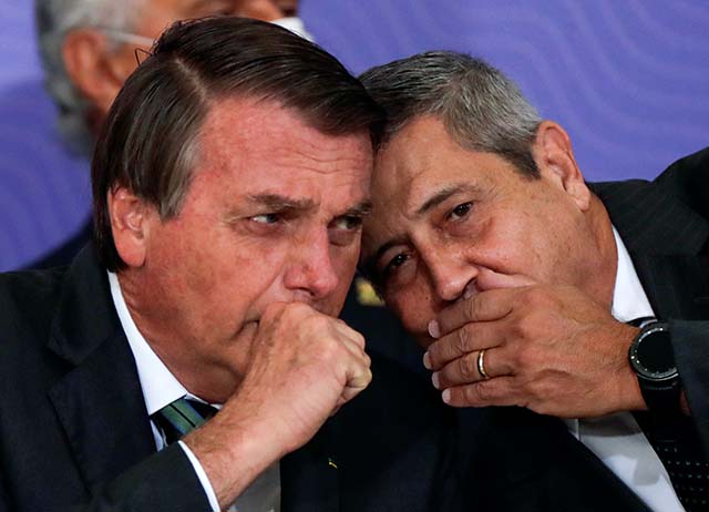 Bolsonaro sinaliza que Braga Netto será o seu vice