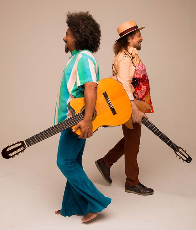 Chico César e Geraldo Azevedo