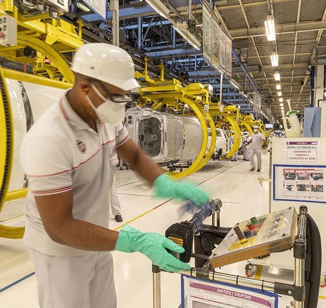 Sondagem industrial mostra otimismo para os próximos meses