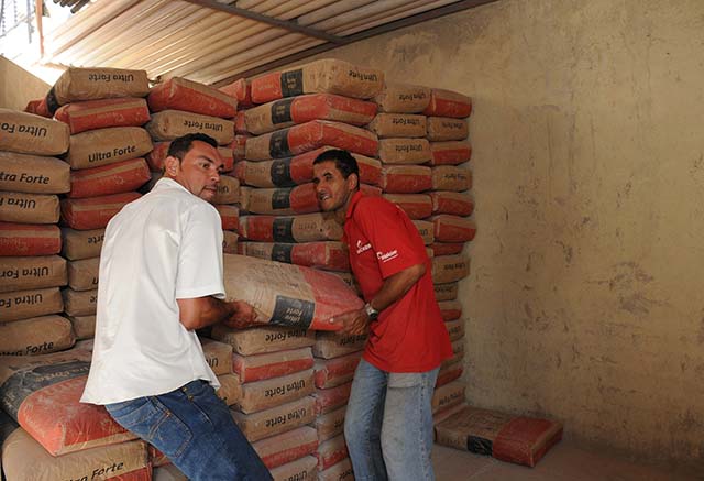 Vendas de material de construção recuam