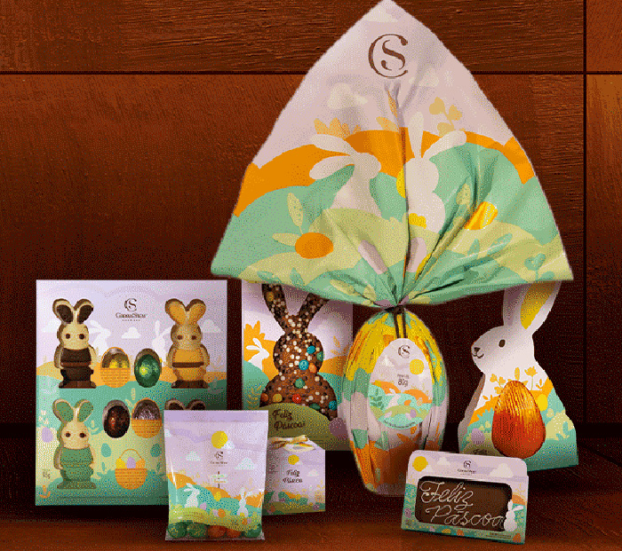 Cacau Show é a marca mais lembrada nas redes sociais para compra de ovos de Páscoa