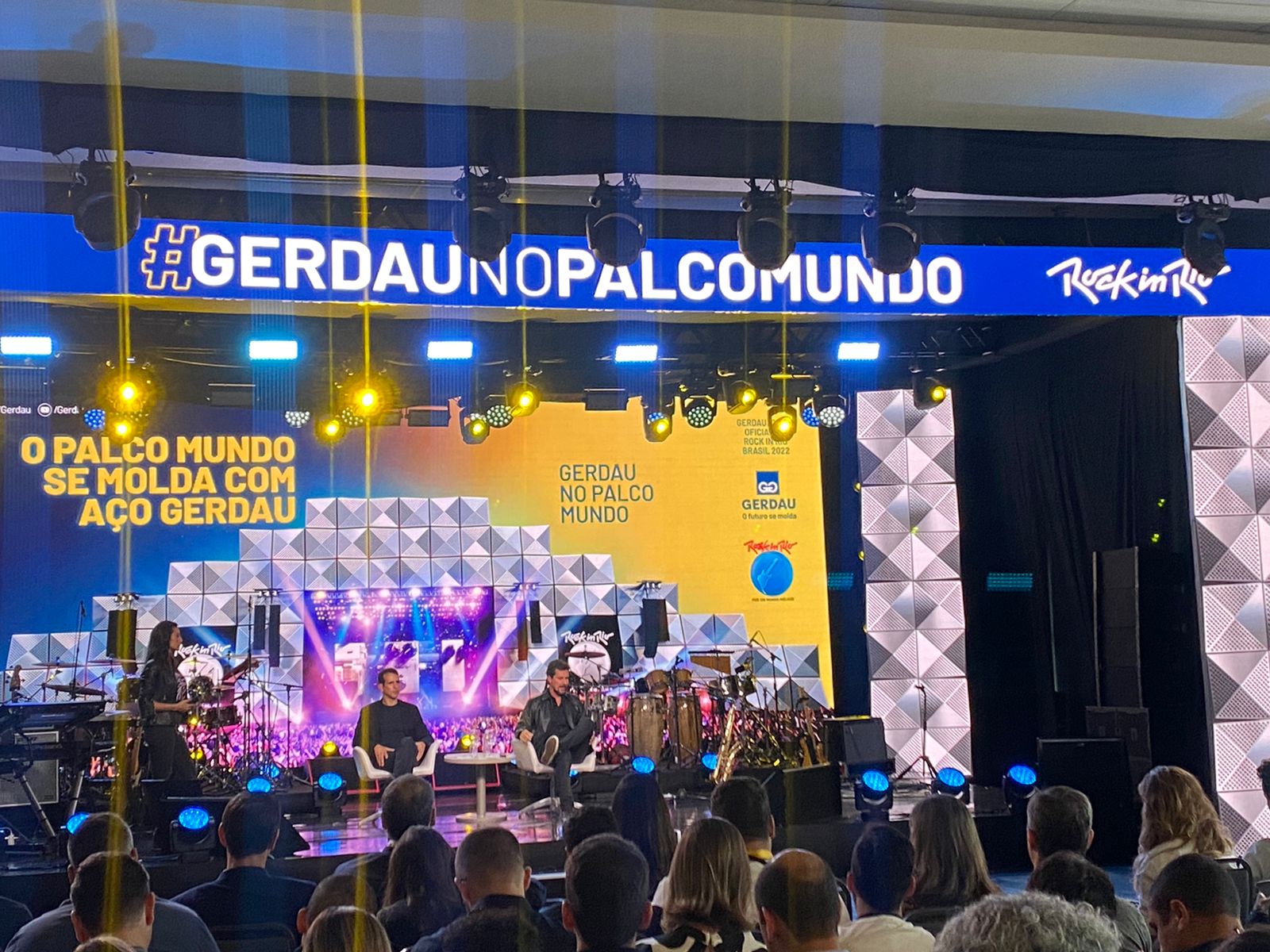 Gerdau fecha parceria com Rock In Rio para fornecimento de aço