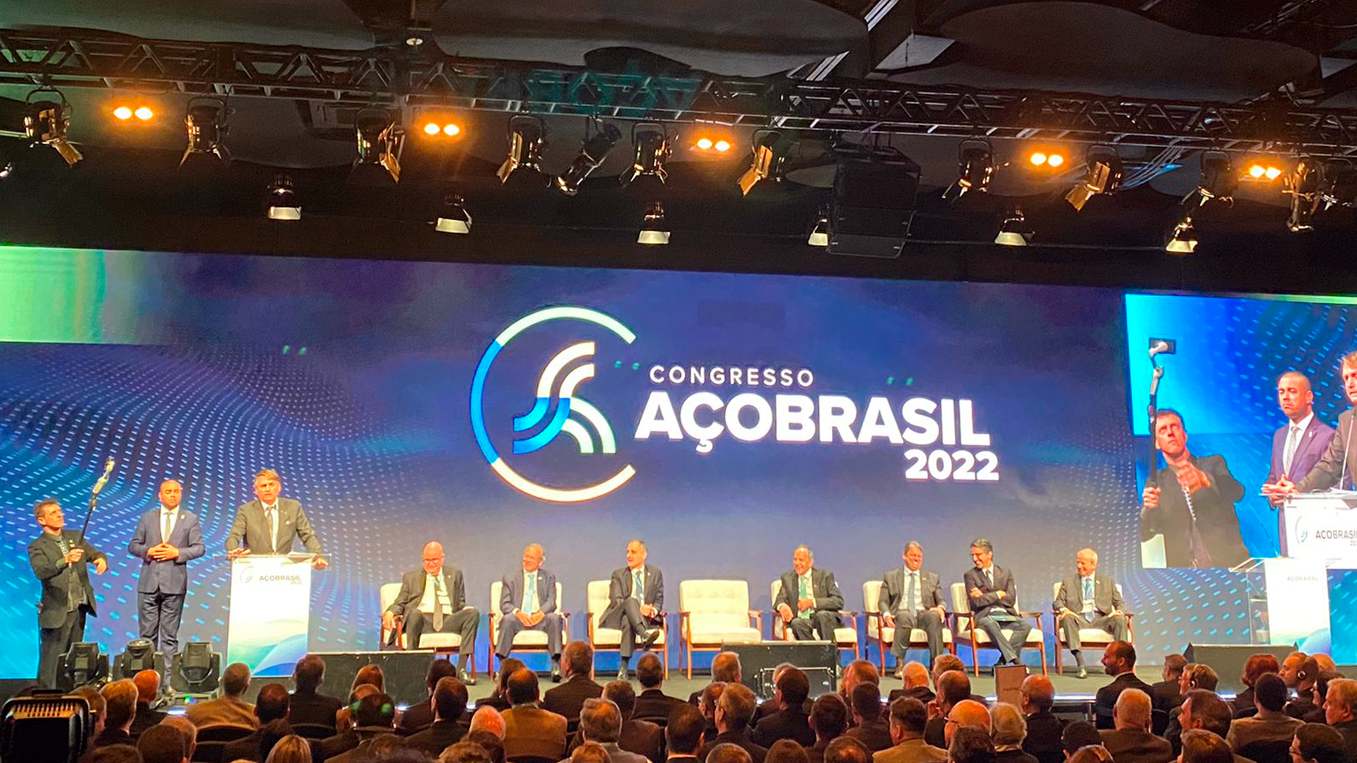 Congresso Aço Brasil 2022 | Crédito: Mara Bianchetti/Diário do Comércio