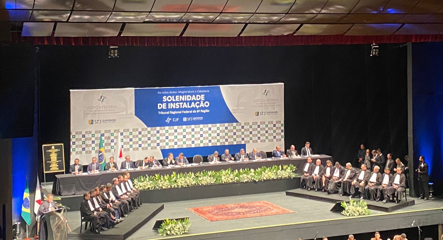Tribunal Regional Federal da 6ª Região é instalado em Belo Horizonte