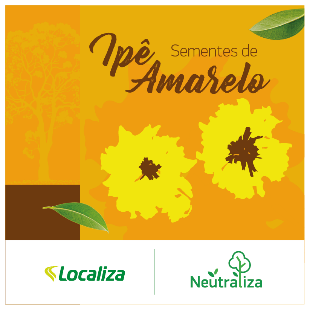 Localiza distribui sementes nativas brasileiras para incentivar clientes a zerar as emissões de suas viagens