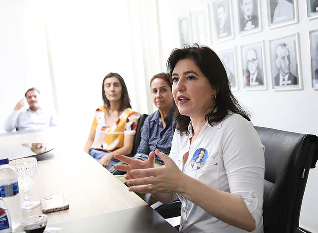 Simone Tebet defende irrigação no Norte de Minas