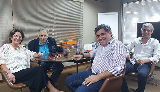 Cesar Vanucci visita o DC