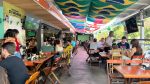 Bar com bandeiras do Brasil