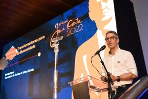 Romeu Zema discursa no PJC