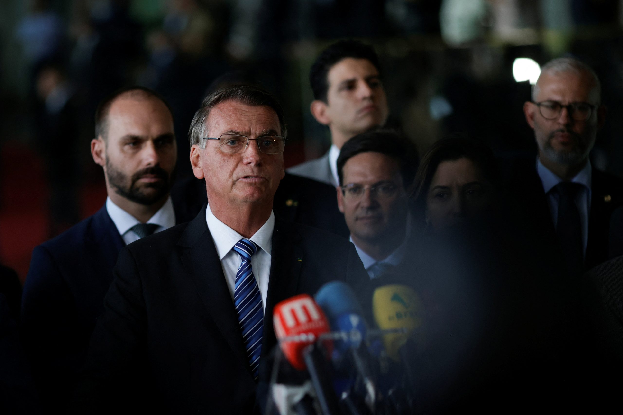 Em primeira fala após segundo turno, Bolsonaro não reconhece vitória de Lula