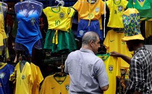 Camisas da seleção brasileira