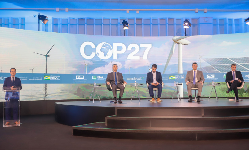 Brasil leva soluções globais de tecnologia, energia e agricultura verde para a COP 27