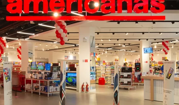 fachada das lojas americanas