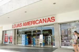 Fachada das lojas americanas
