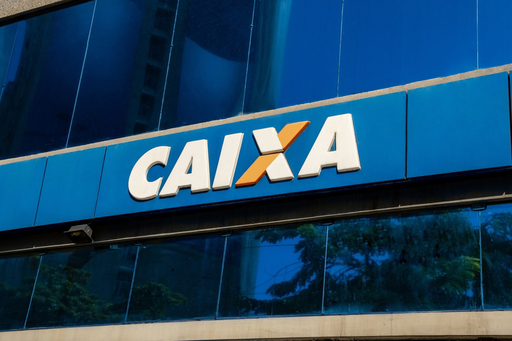 Fachada da Caixa