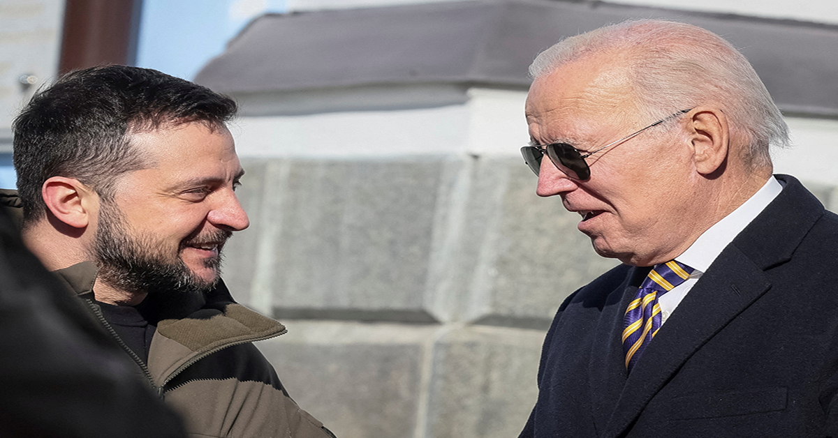 Biden promete apoio à Ucrânia enquanto for necessário