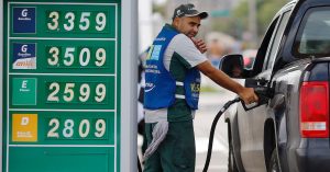 Gasolina etanol preço dólar