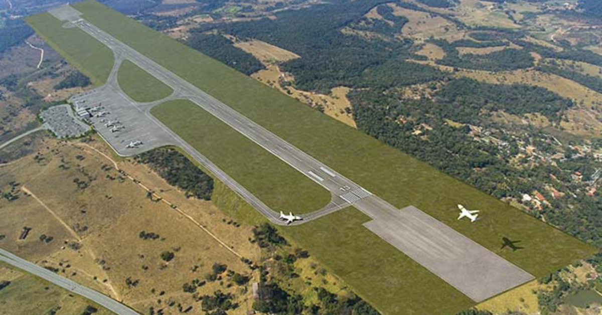Aeroporto de Betim pode iniciar operações em 2025