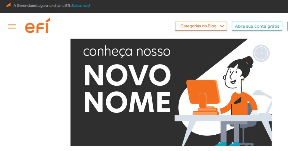 Gerencianet agora é Efí