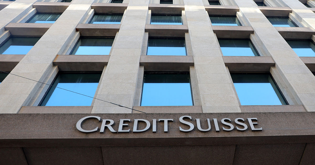 Saudi National Bank, maior investidor do Credit Suisse, afirmou que não poderá fornecer mais assistência financeira ao banco  | Crédito: Reuters/Denis Balibouse