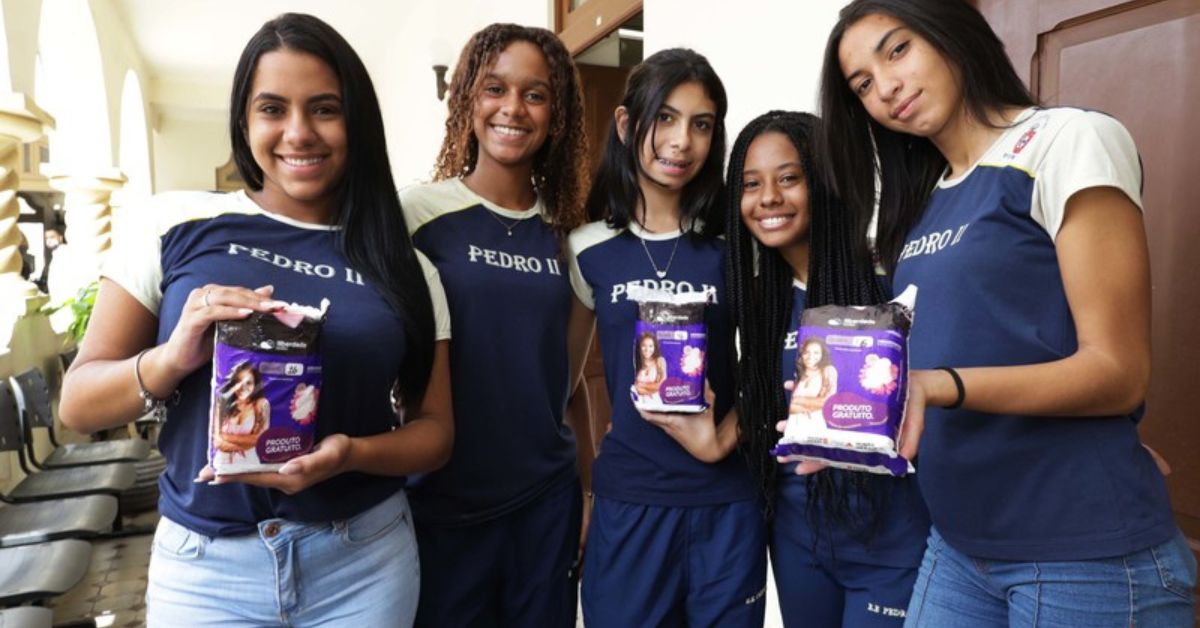 Minas terá distribuição de absorventes