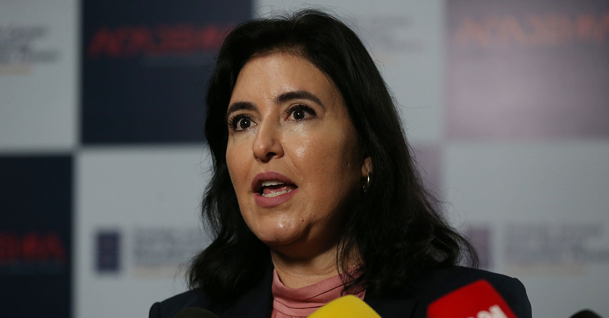 Simone Tebet defende revisão de gastos e manutenção da meta fiscal em 2026