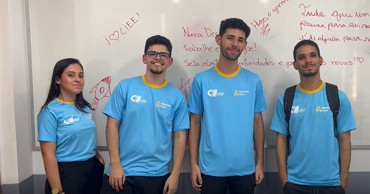 No Dia do Aprendiz, o CIEE/MG homenageia os jovens e agradece as empresas contratantes parceiras