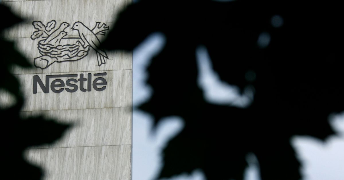 Logo da Nestlé | Crédito: Reuters/Denis Balibouse 