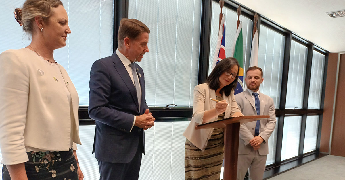 Atualização de MoU pode atrair empresas australianas para Minas