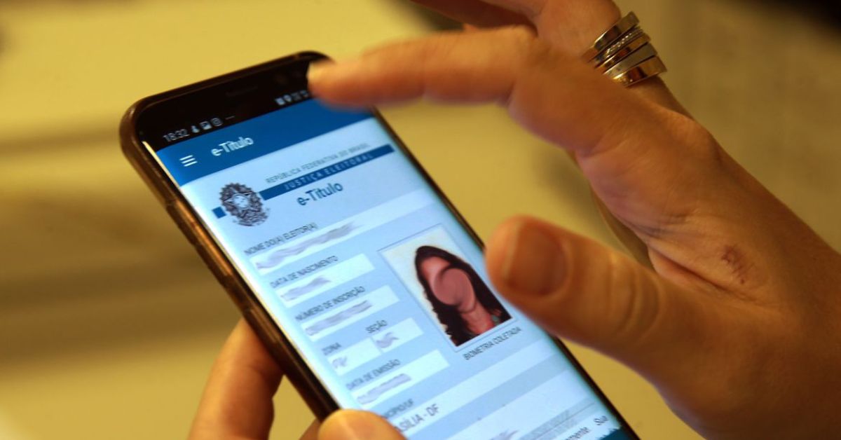 Saiba como baixar o e-Título para votar no primeiro turno