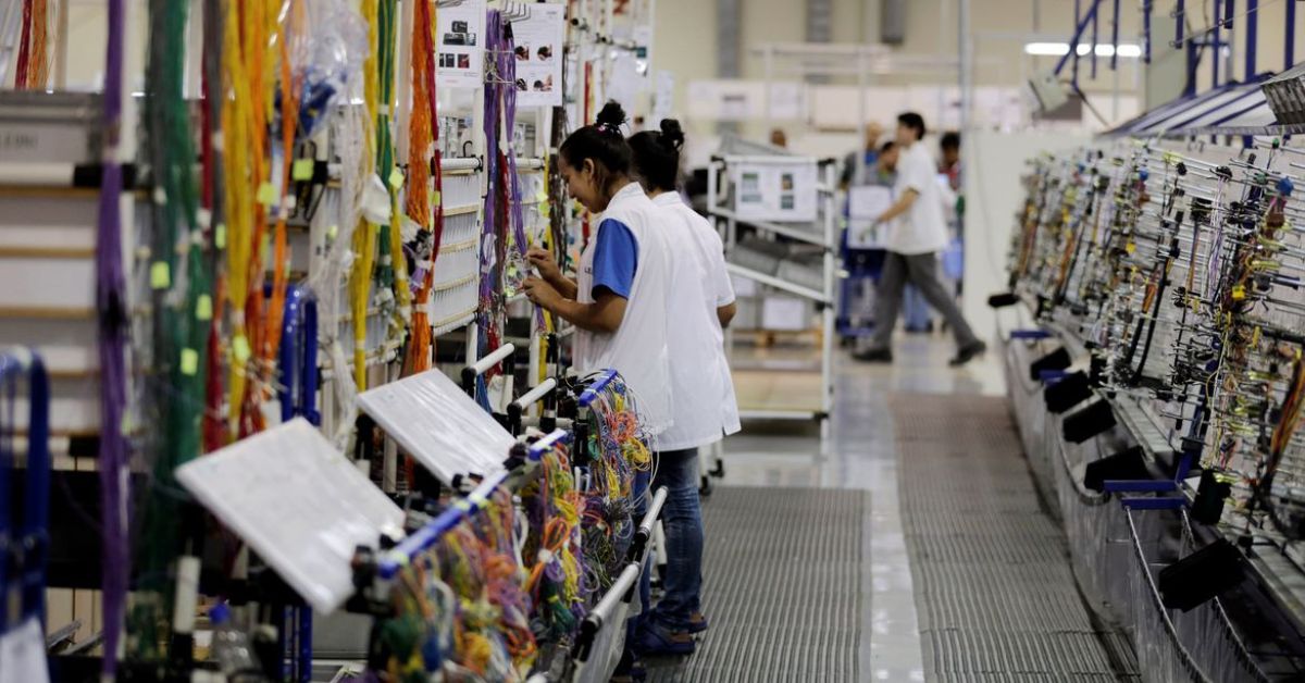 Indústria brasileira cresce 1,1% em março após duas quedas seguidas
