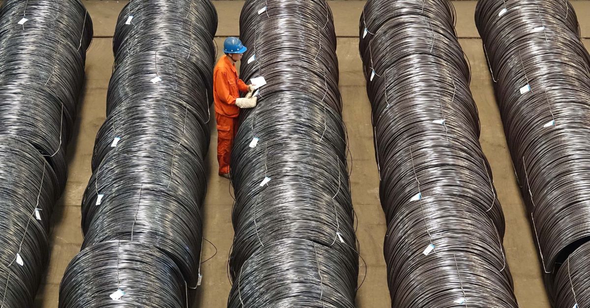 Demanda da China por aço é declinante, mas menos do que alguns dados mostram