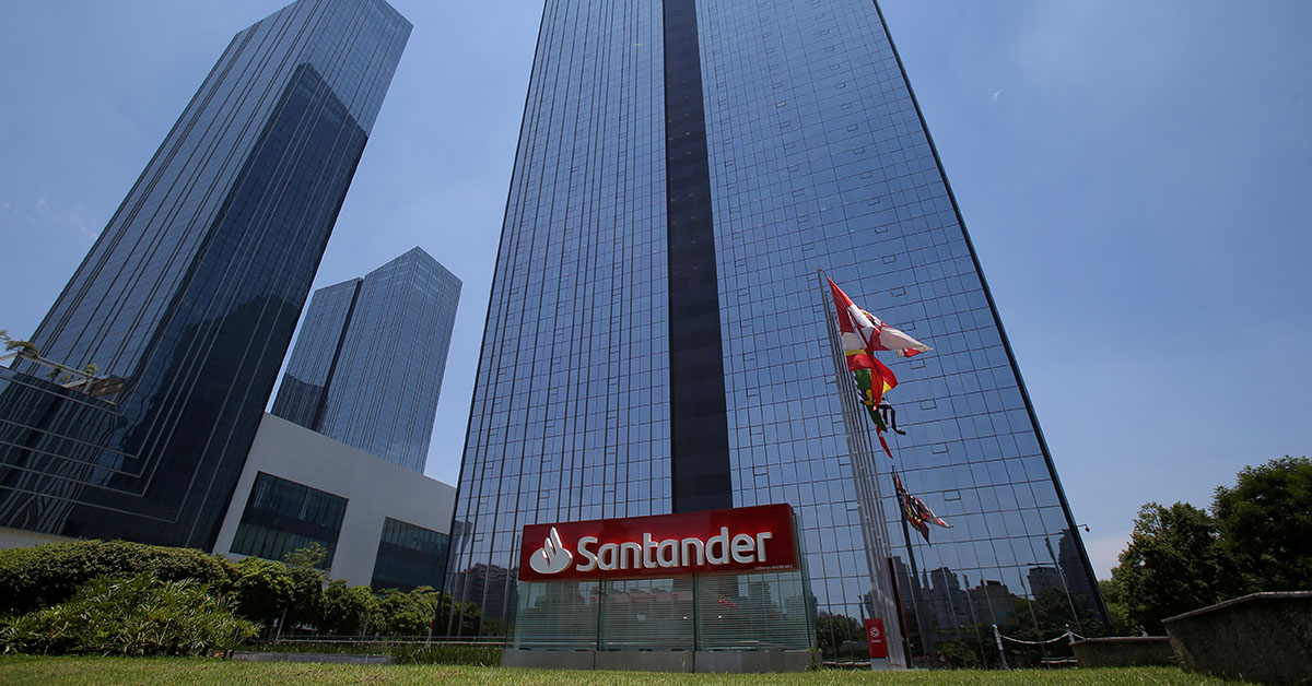 Sede do Santander, em São Paulo | Crédito: REUTERS/Amanda Perobelli