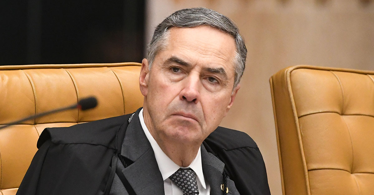 O ministro Luís Roberto Barroso já votou a favor do pagamento do piso salarial em maio | Crédito: Carlos Moura/STF