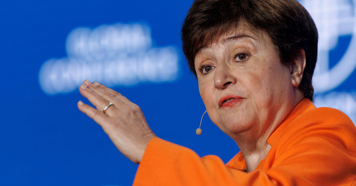 Georgieva, do FM : sem ser propostas nacionais fragmentadas | Crédito: REUTERS/Mike Blake