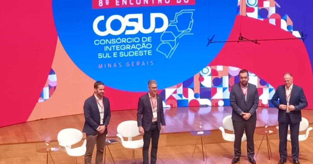 Governadores do Sudeste e Sul firmam acordo para formalizar Cosud