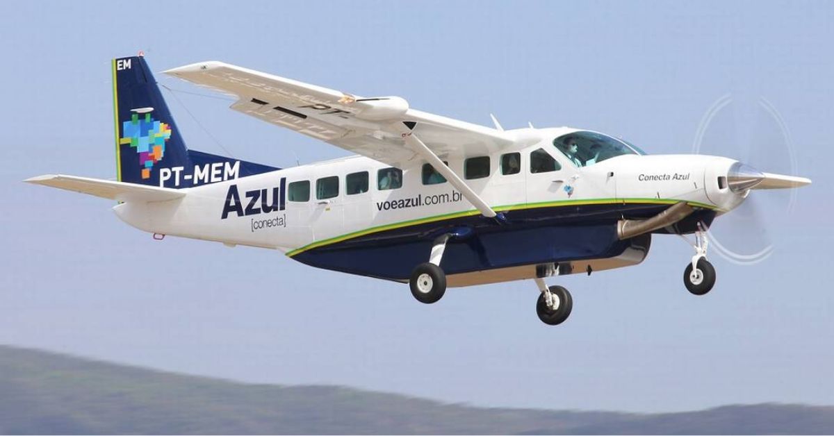Azul terá voos de Confins com destino a Manhuaçu