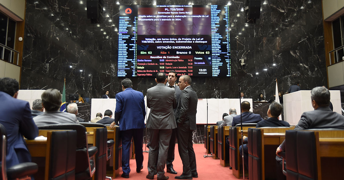 LDO de 2024 é aprovada na Assembleia