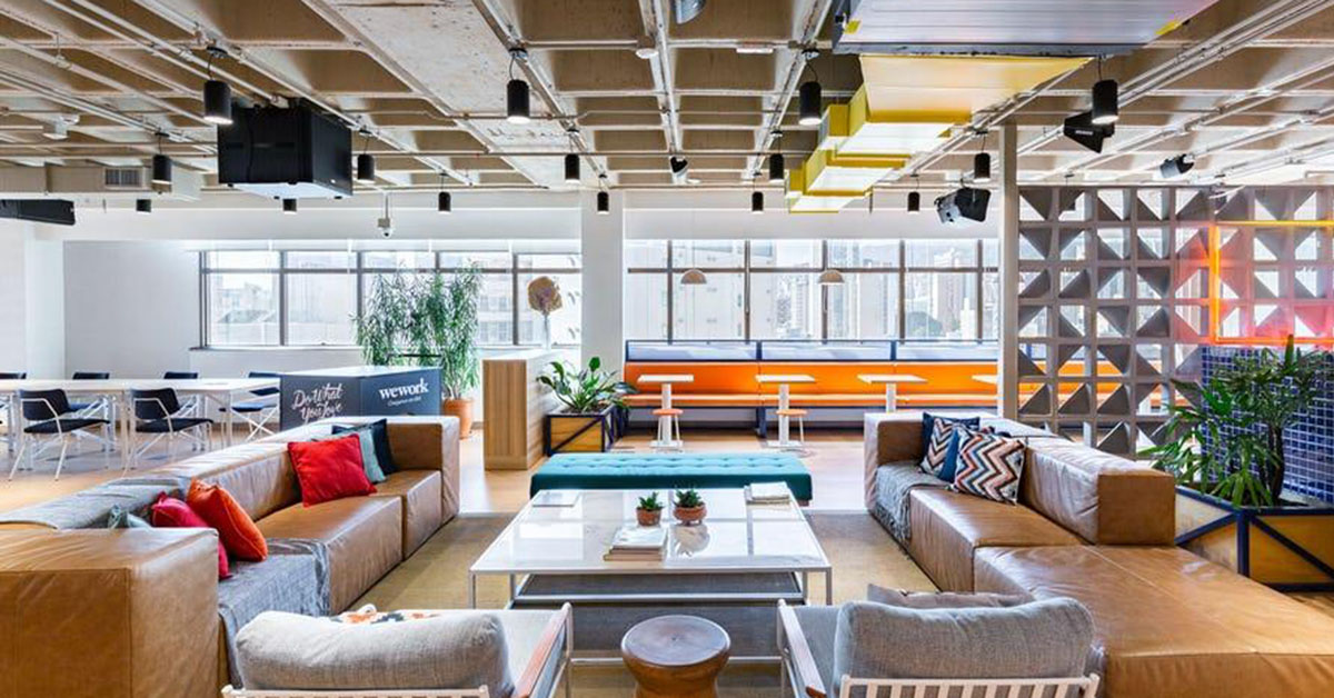WeWork fecha parcerias e anuncia expansão no Estado