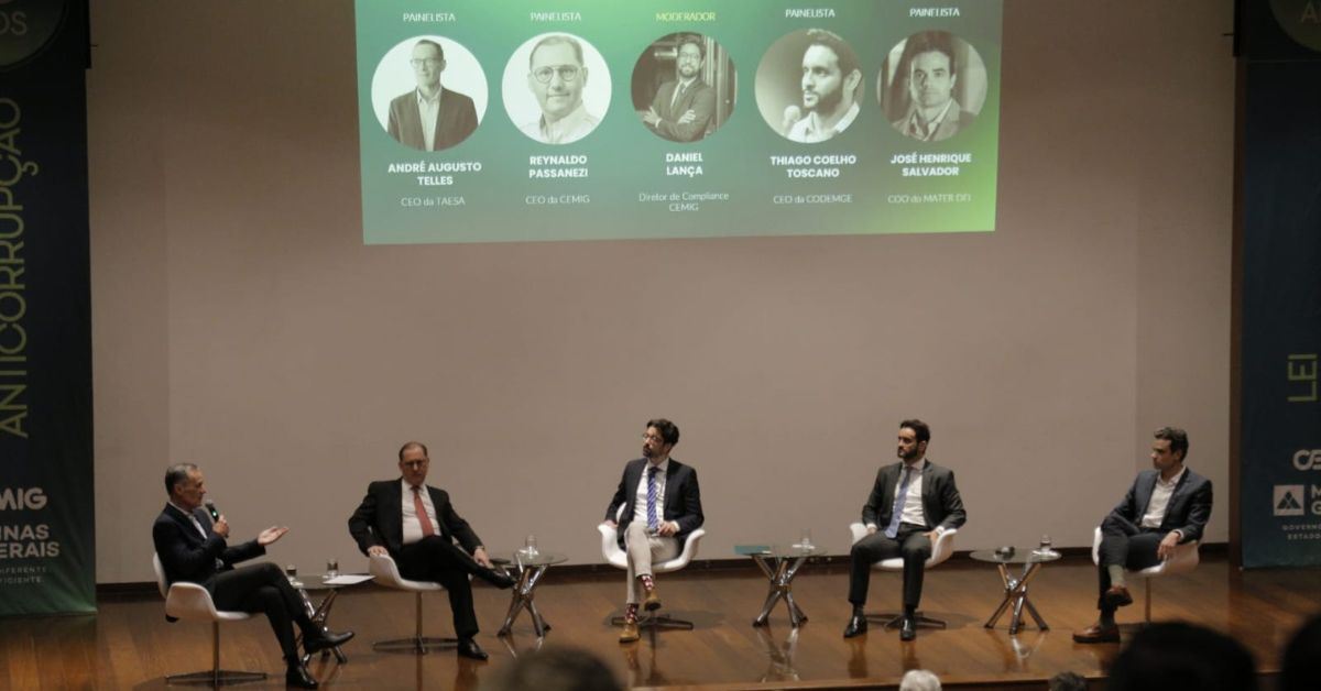 O objetivo do debate foi trocar experiências sobre práticas anticorrupção nas organizações | Crédito: Glenio Campregher/Cemig