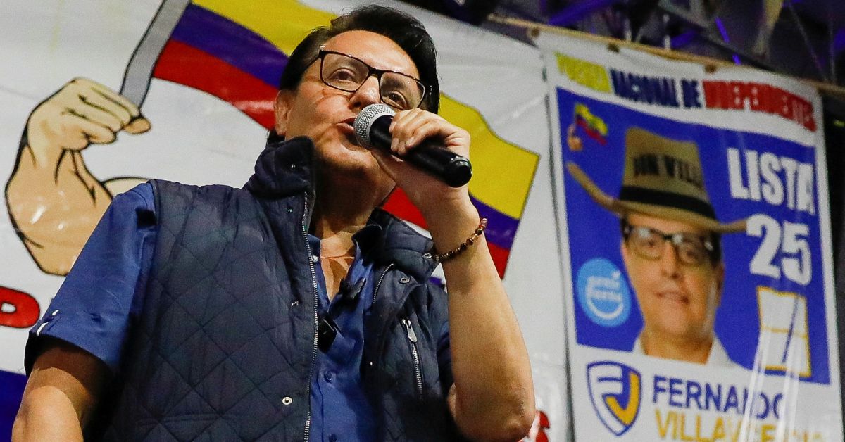 Assassinato de candidato presidencial choca o Equador