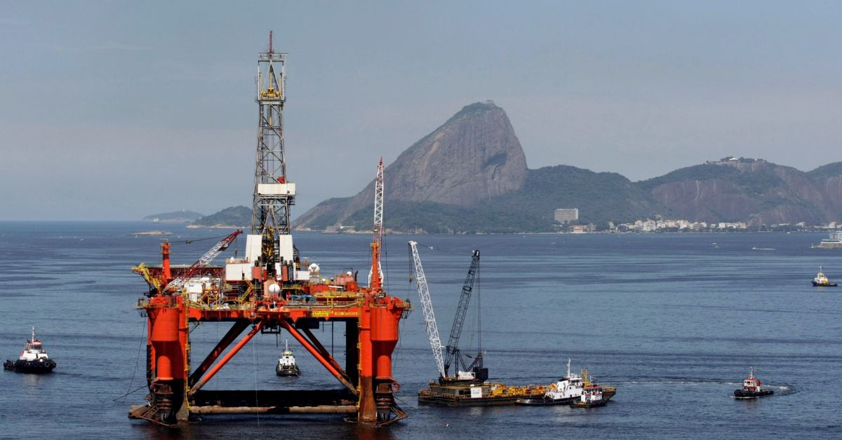 Plataforma de petróleo da Petrobras | Crédito: Reuters