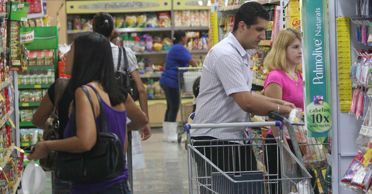 Consumo nos lares mineiros cresceu 5% em agosto